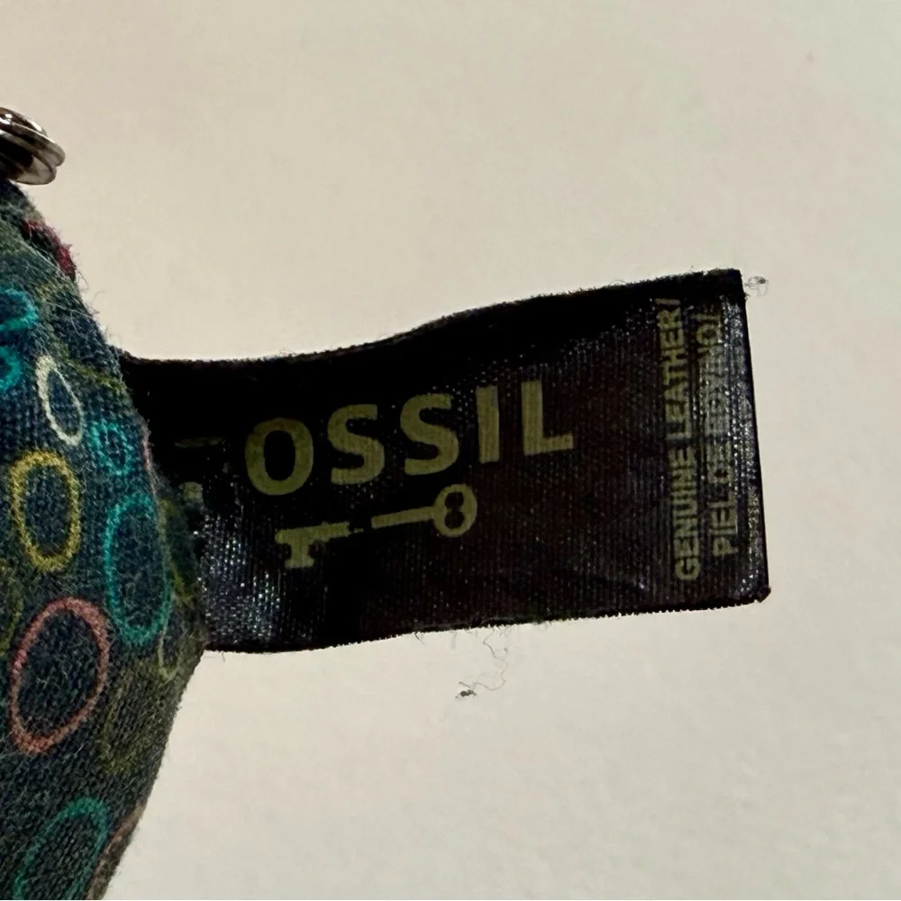 Fossil Key Leather Kisslock Coin Purse - Picture 9 of 9